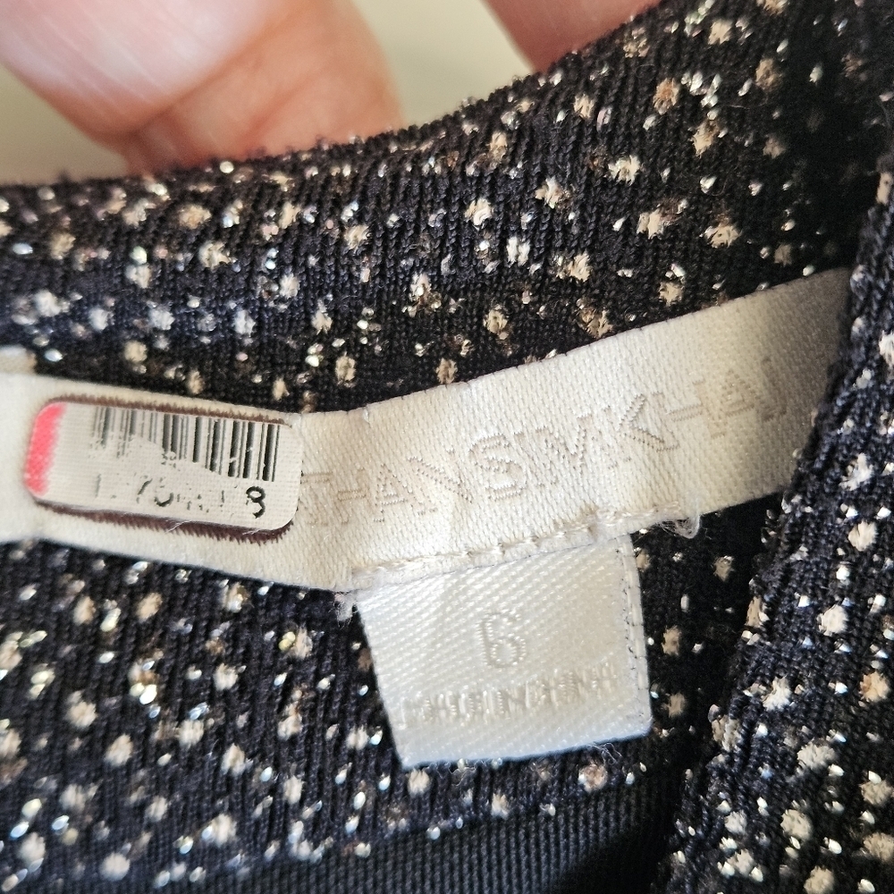 Jonathan Simkhai Black Glitter Jumpsuit grey 6 - Picture 13 of 13